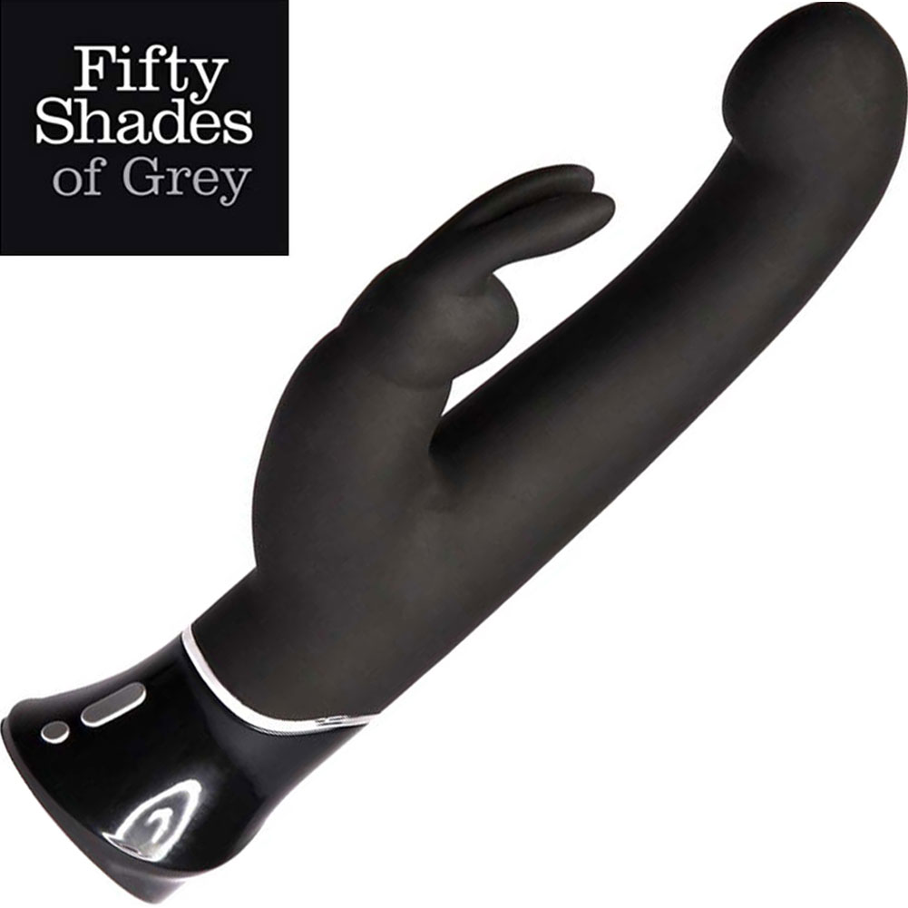 Fifty Shades of Grey Greedy Girl G-Spot Rechargeable Rabbit Vibrator, Black - dearlady.us Fifty Shades of Grey Greedy Girl G-Spot Rechargeable Rabbit Vibrator, Black - dearlady.us