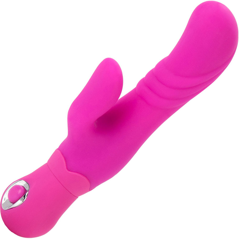 CalExotics Posh Silicone Thumper G Vibrator, 6.5", Pink - dearlady.us CalExotics Posh Silicone Thumper G Vibrator, 6.5", Pink - dearlady.us