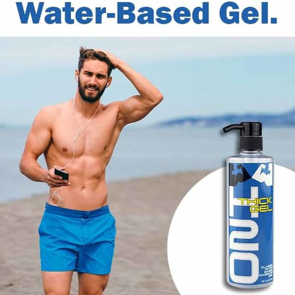 Elbow Grease H2O Thick Gel Classic Water Based Lubricant, 16 fl.oz (473