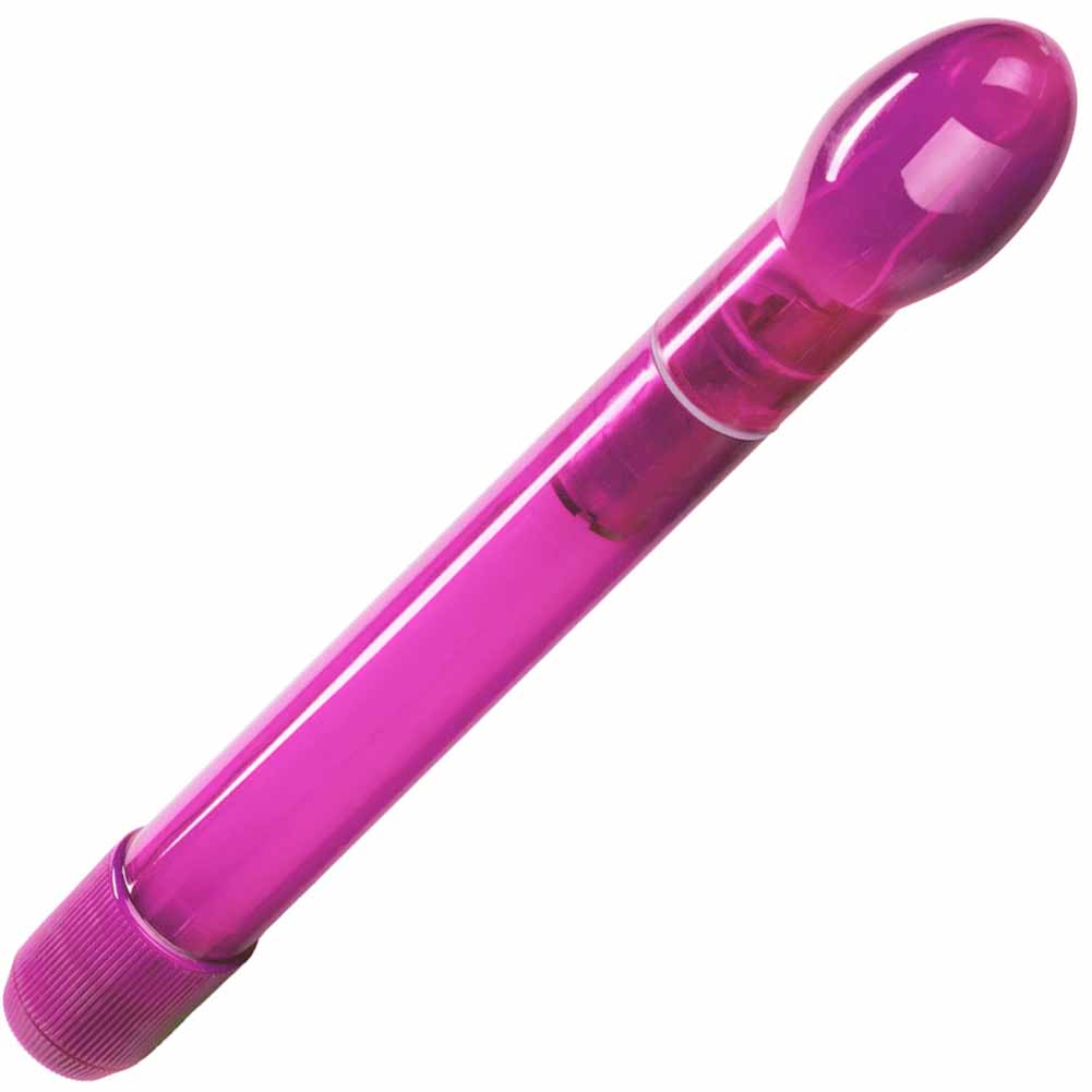 CalExotics Slender Tulip Wand Vibrator, 8", Pink - dearlady.us