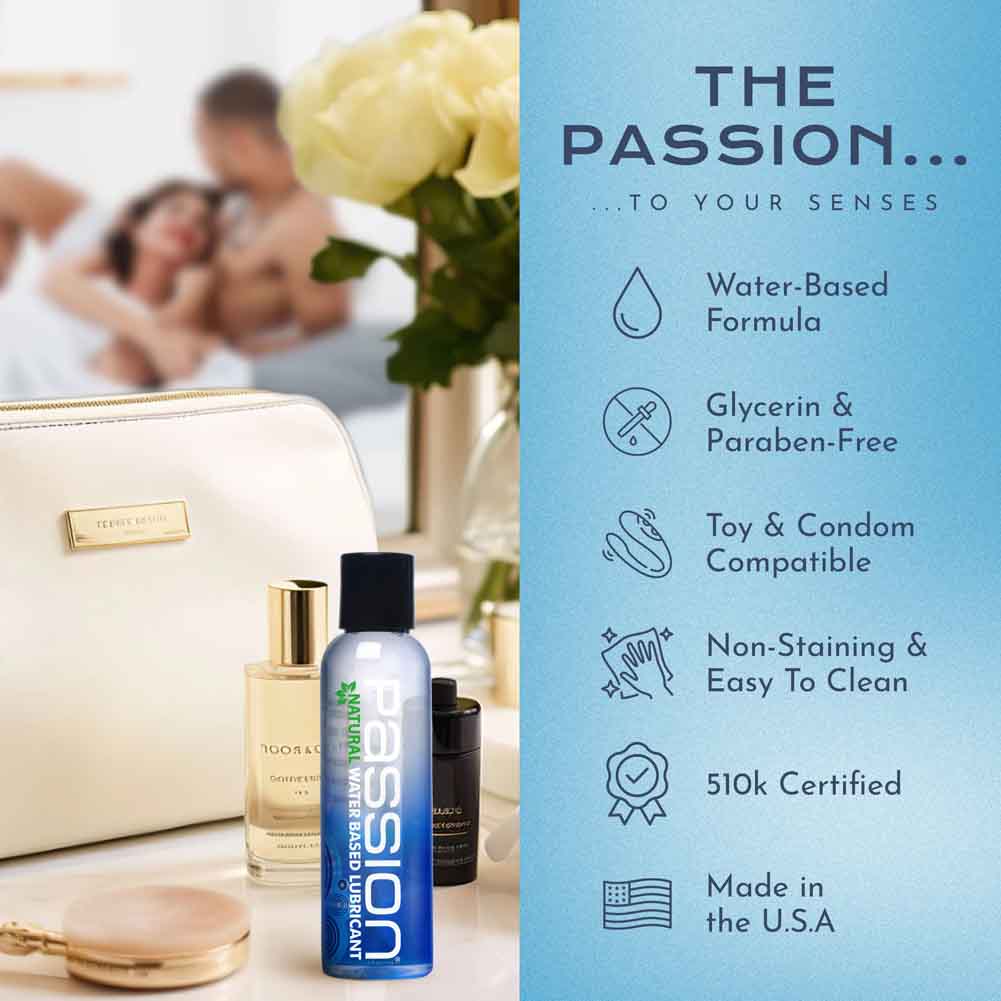 passion natural water based lubricant Passion Natural Water-Based Lubricant - 55 Gallon main image 0