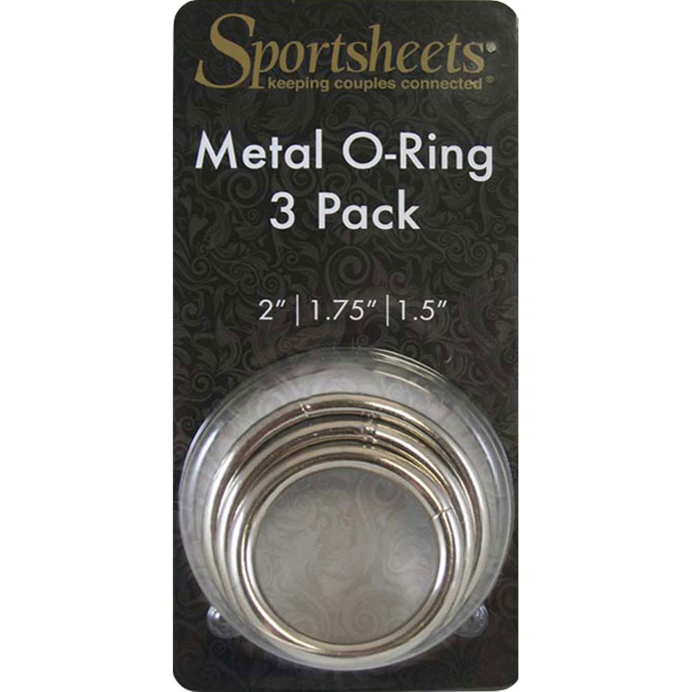 Sportsheets Metal O-Ring 3-Pack – WWB LLC