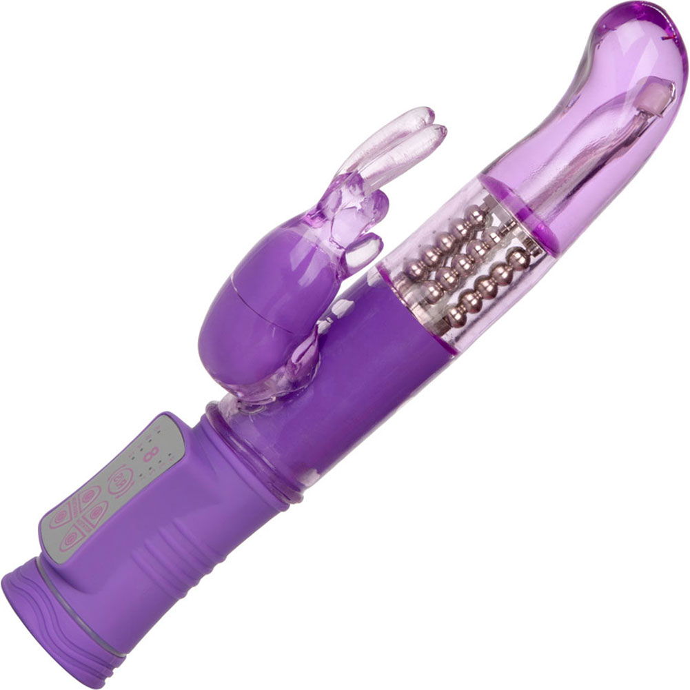 CalExotics Shanes World Slim Jack Rabbit G Vibrator, 8.5