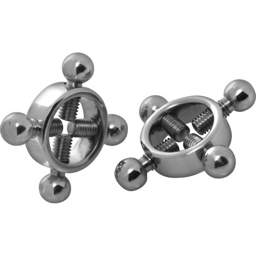 Masters Stainless Steel Rings of Fire Nipple Press Set, Silver - dearlady.us