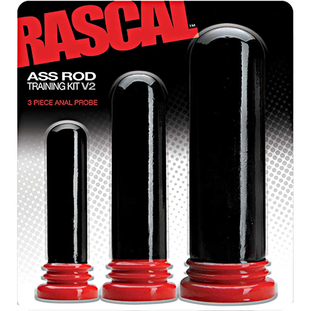 Rascal Ass Rod 3 Piece Probe Training Kit, Black - dearlady.us