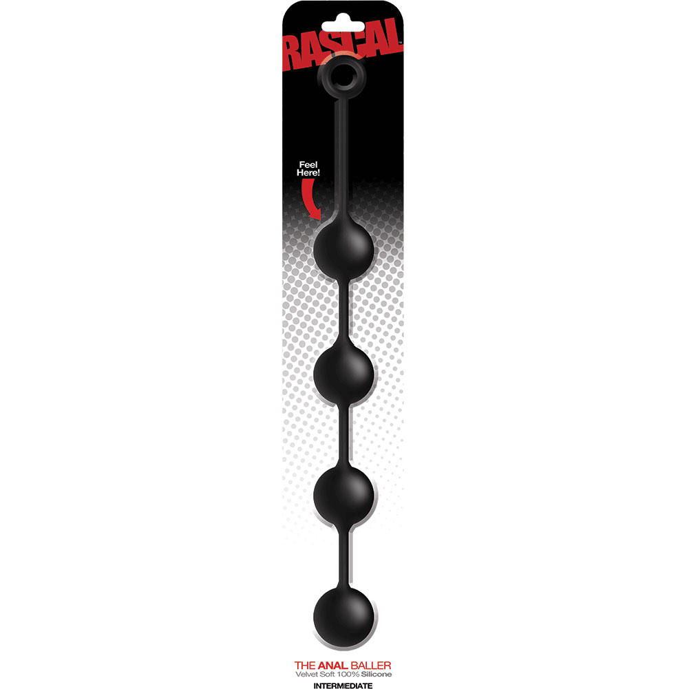 Rascal the Anal Baller Intermediate Silicone Beads, 2