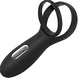 Zero Tolerance Night Rider Rechargeable Silicone Penis Ring, 3.75