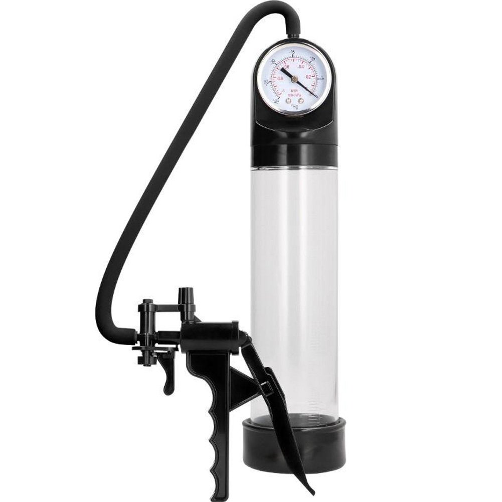 Elite Pump with Advanced PSI Gauge, 9" by 2.35", Clear - dearlady.us