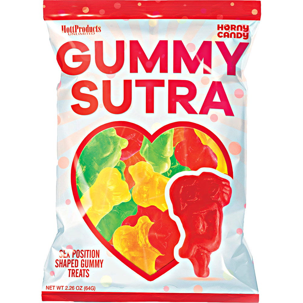 Gummy Sutra Position Candies, 2.25 oz (64 g), Assorted Flavors - dearlady.us