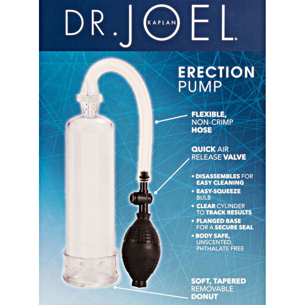 Dr Joel Kaplan Starter Erection Pump, 8" by 2", Clear dearlady.us