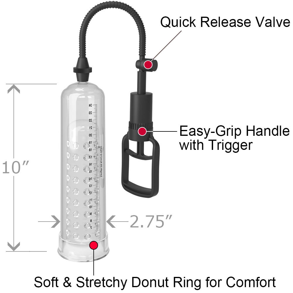 Classix Extra Large Penis Stimulation Pump, 10