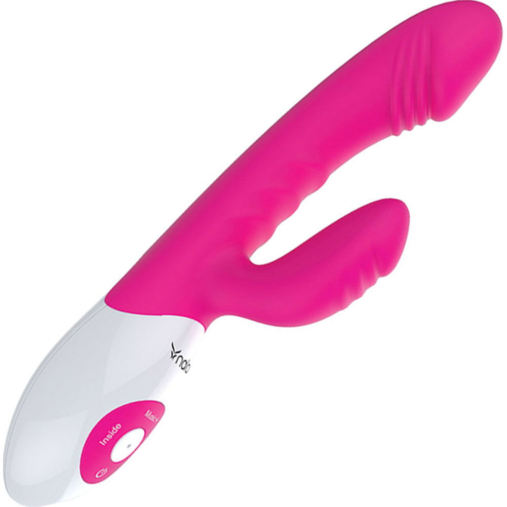 Dancer Sound Activated Rechargeable Silicone Rabbit Vibrator, 8.75