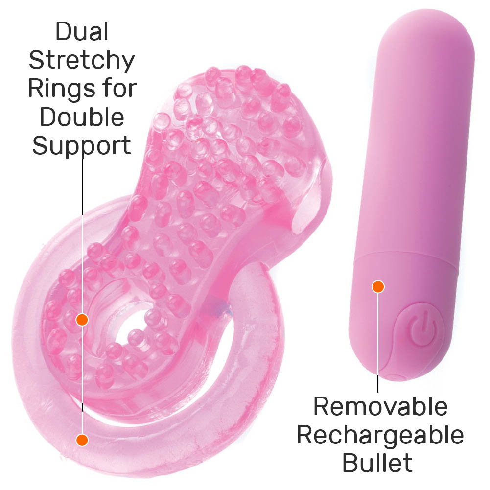 Adam and Eve Rechargeable Couples Enhancer Vibrating Penis Ring, Pink - dearlady.us Adam and Eve Rechargeable Couples Enhancer Vibrating Penis Ring, Pink - dearlady.us