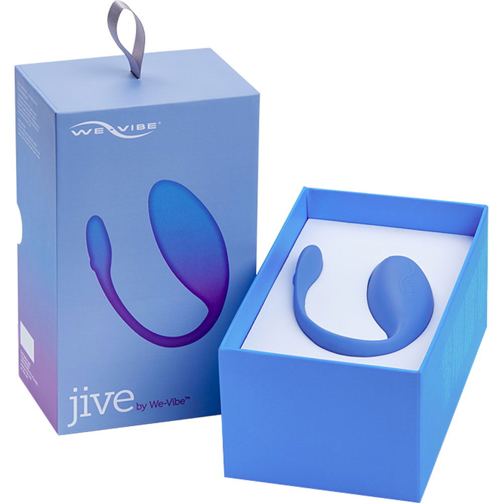 We Vibe Jive Smartphone App Controlled Rechargeable Wearable Vibrator Blue 