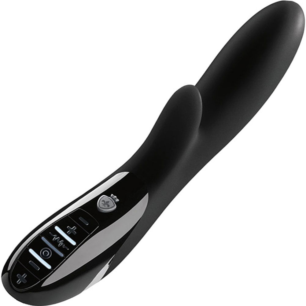 Mystim Daring Danny Rechargeable E-Stim Rabbit Vibrator, 10.5