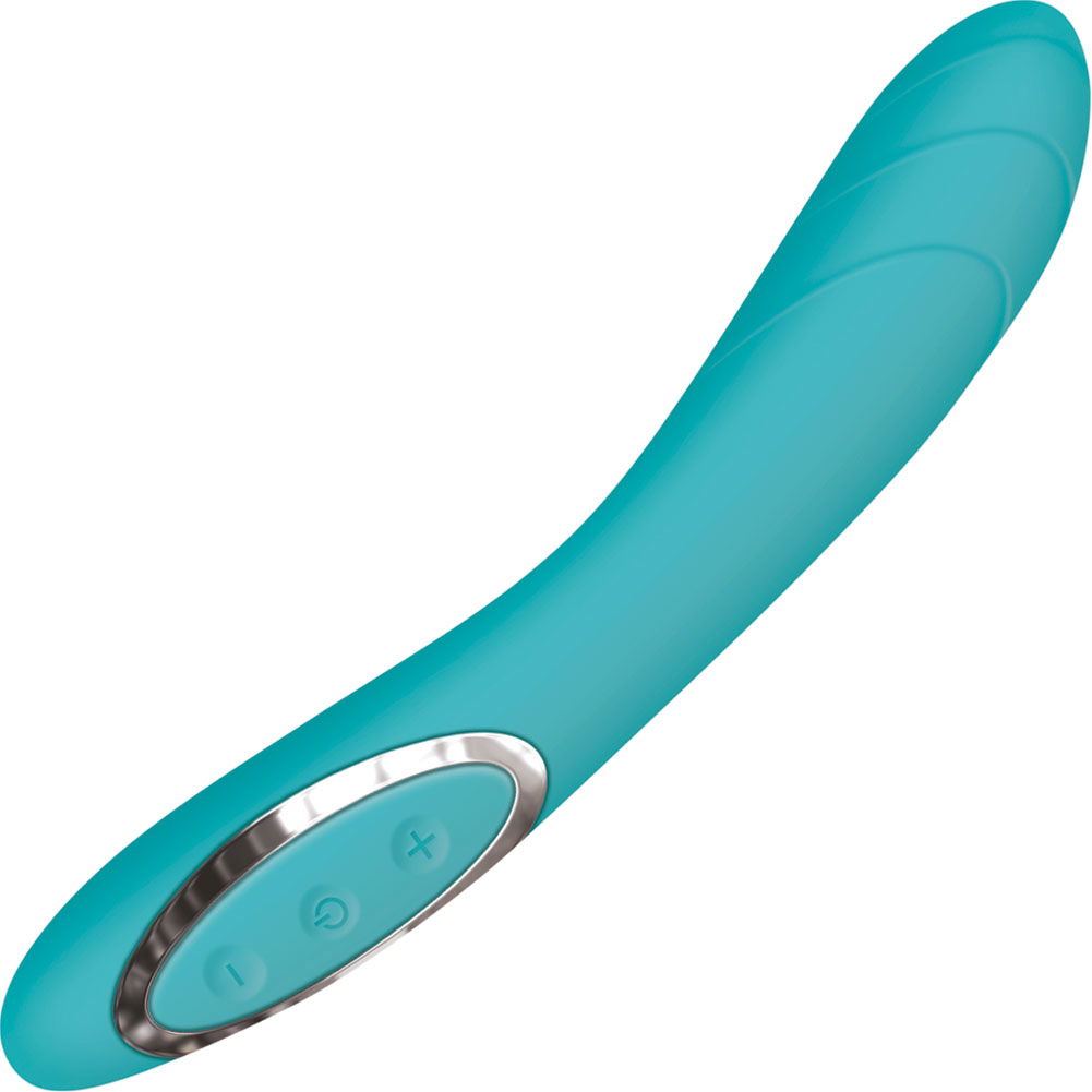 Adam and Eve G-Gasm Curve Rechargeable 36 Function Vibrator, 8.25