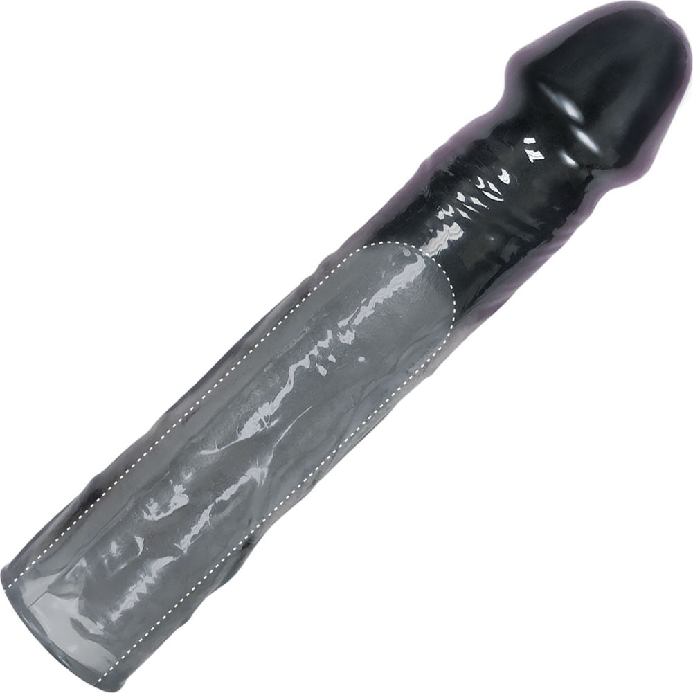 3" Extra Length Toppers Waterproof Penis Extension, 8", Black - dearlady.us 3" Extra Length Toppers Waterproof Penis Extension, 8", Black - dearlady.us