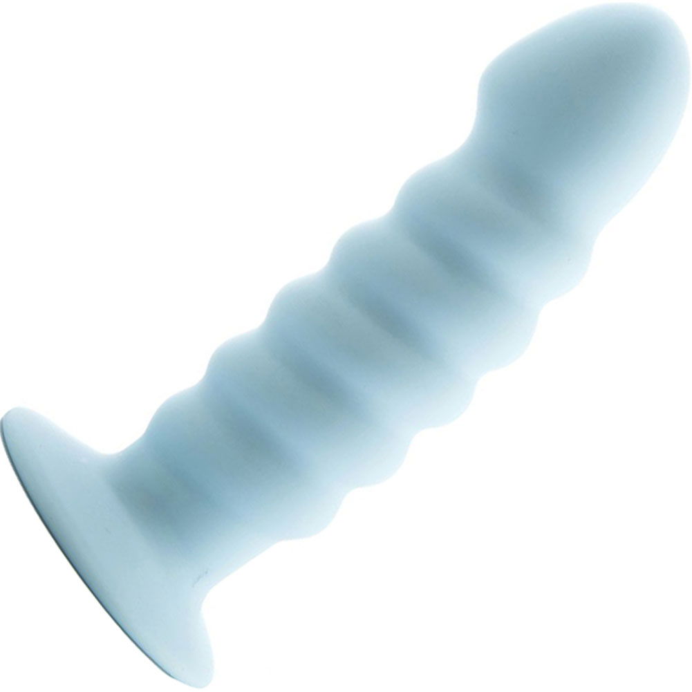 Maia Paris Ribbed Silicone Dildo with Suction Base, 6