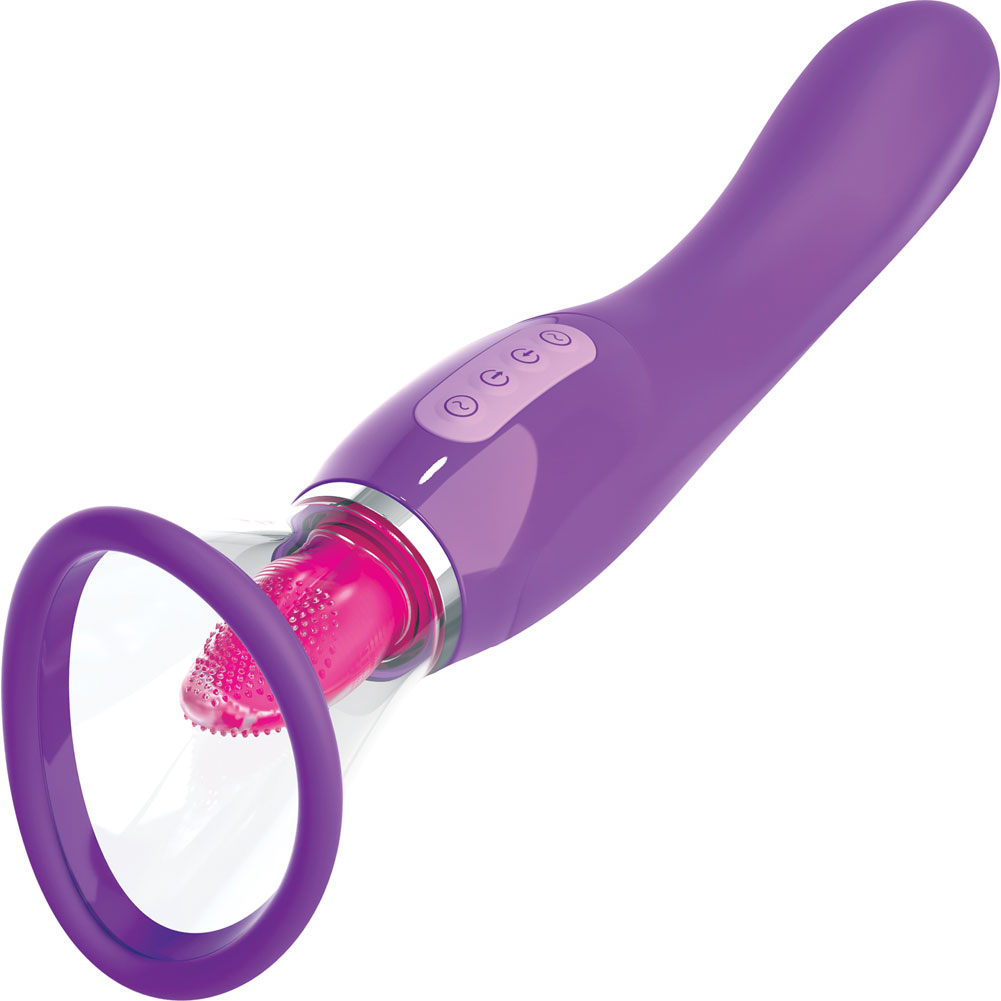 Fantasy For Her Ultimate Pleasure Double Sided Vibe, 10", Purple - dearlady.us Fantasy For Her Ultimate Pleasure Double Sided Vibe, 10", Purple - dearlady.us