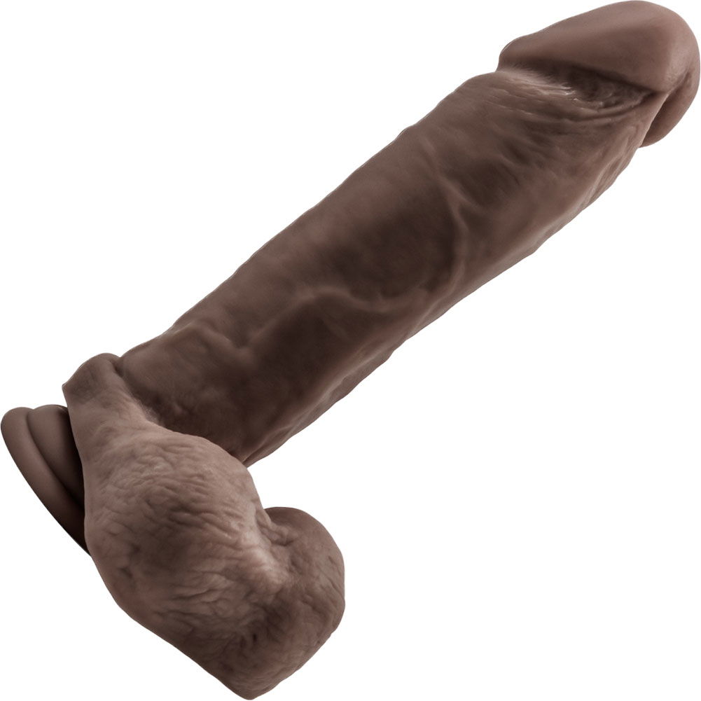 Au Natural Dildo with Suction Cup, 9.5