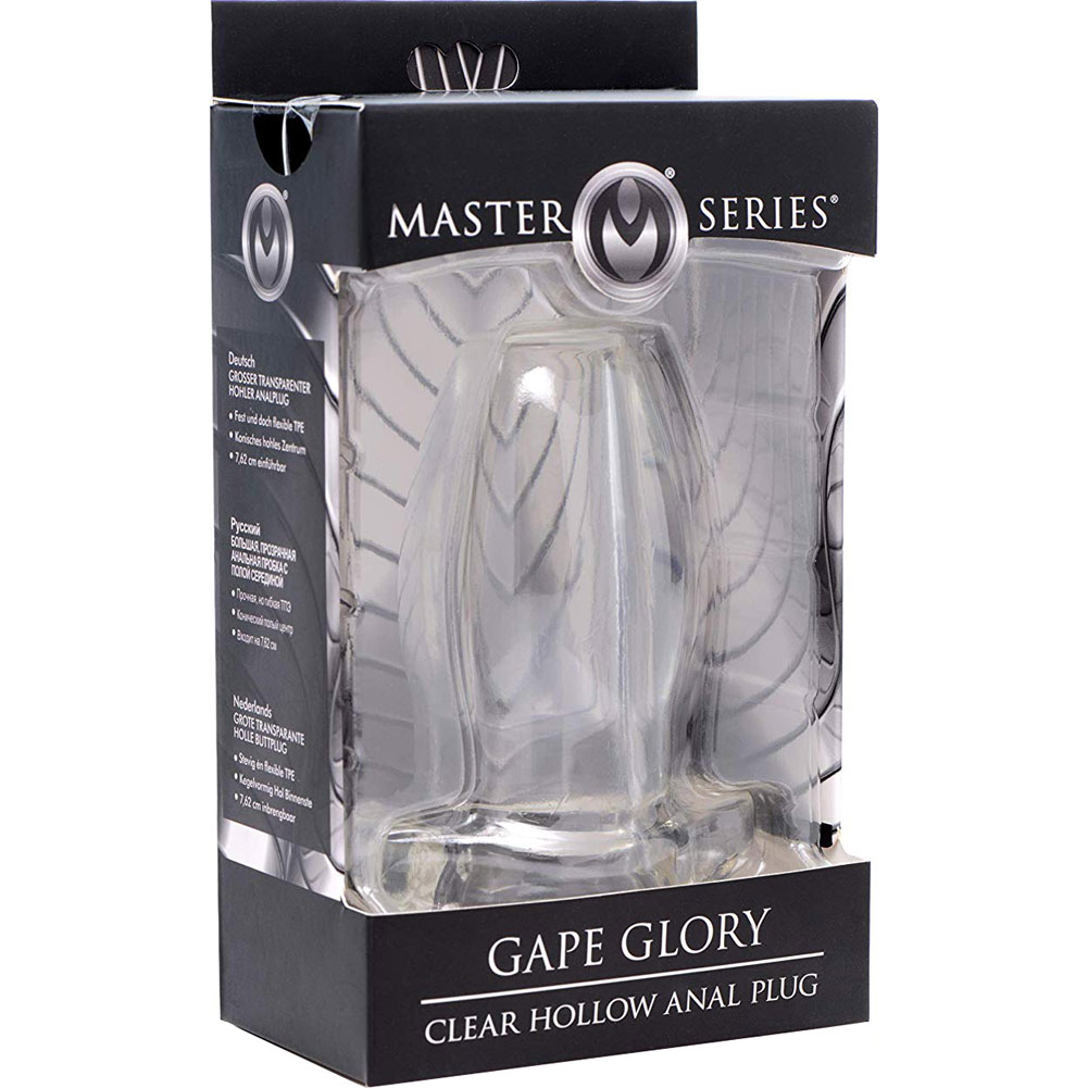 Master Series Gape Glory See Through Hollow Anal Plug, 4", Clear - dearlady.us Master Series Gape Glory See Through Hollow Anal Plug, 4", Clear - dearlady.us