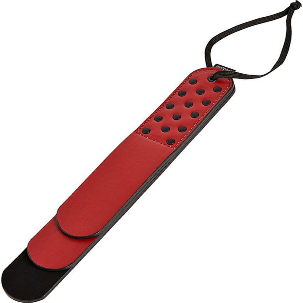 Sportsheets Saffron Layer Paddle, Red/Black
