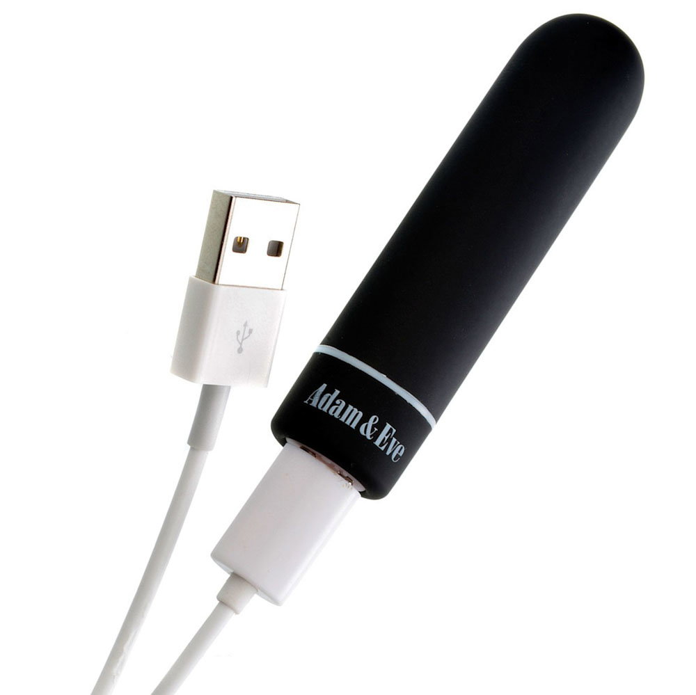 Adam and Eve Rechargeable Vibrating Anal Training Kit, Black - dearlady.us
