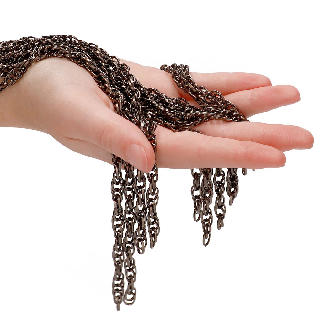 Ouch Pain Metal Chain Flogger, 21