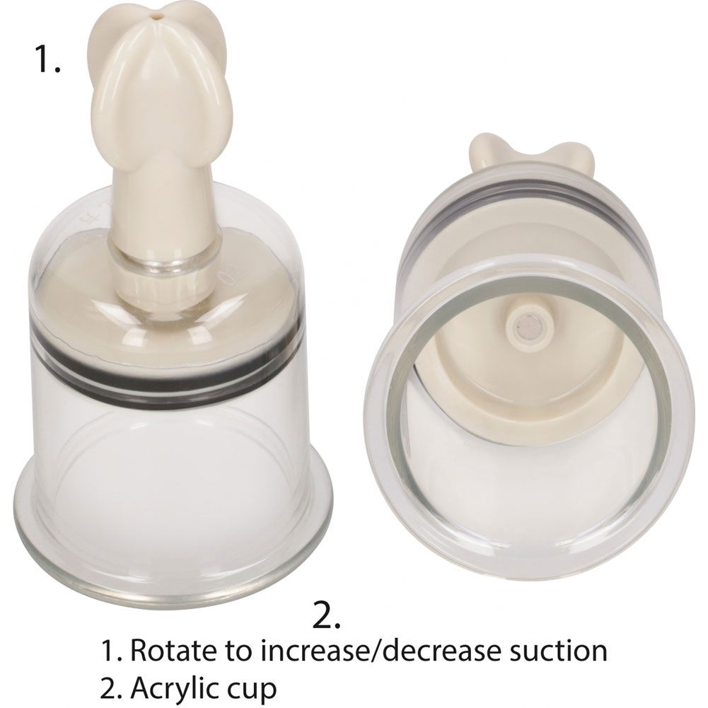 Pumped Nipple Suction Sets Large Clear