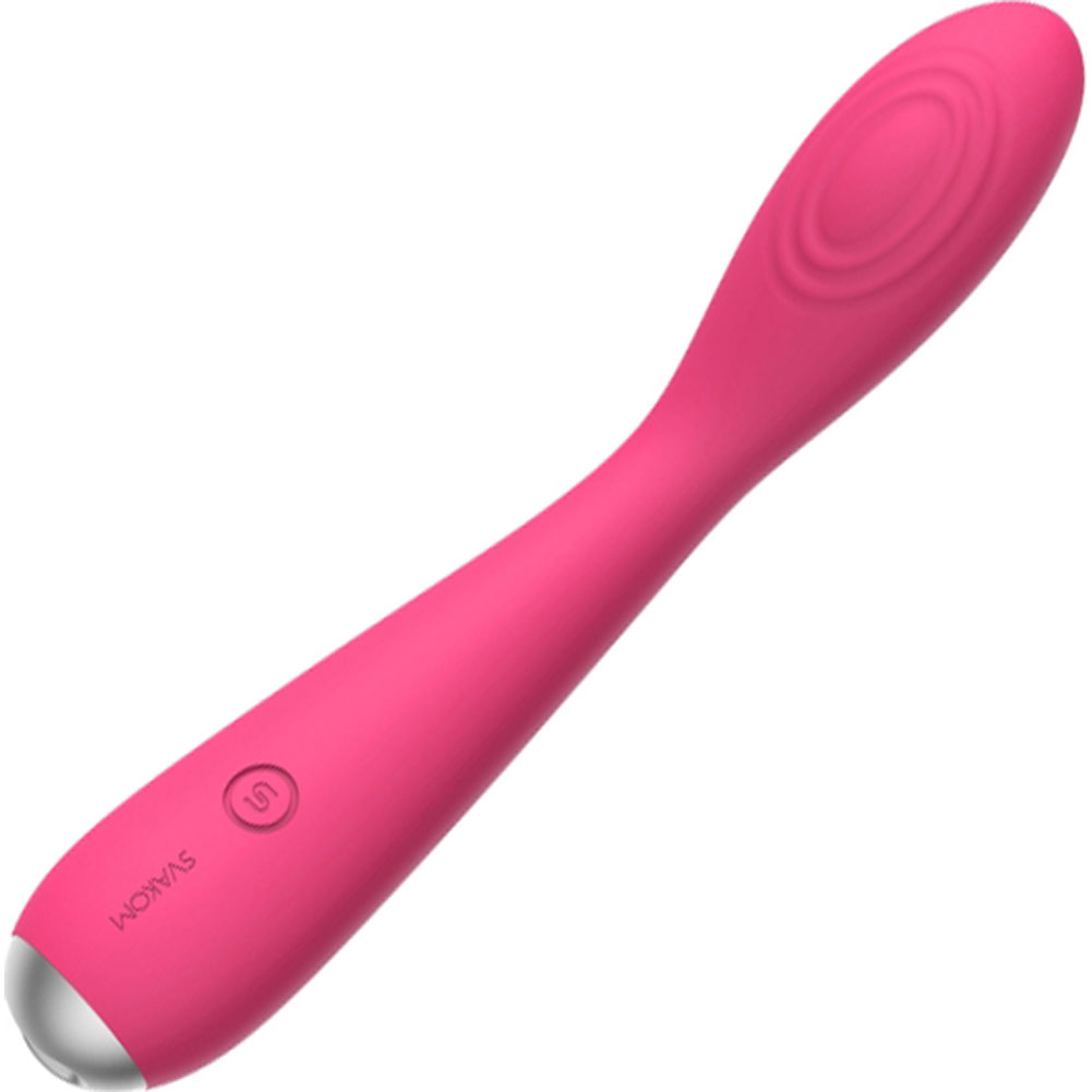 Svakom Iris Rechargeable Silicone Vibrator, 7", Plum Red - dearlady.us Svakom Iris Rechargeable Silicone Vibrator, 7", Plum Red - dearlady.us
