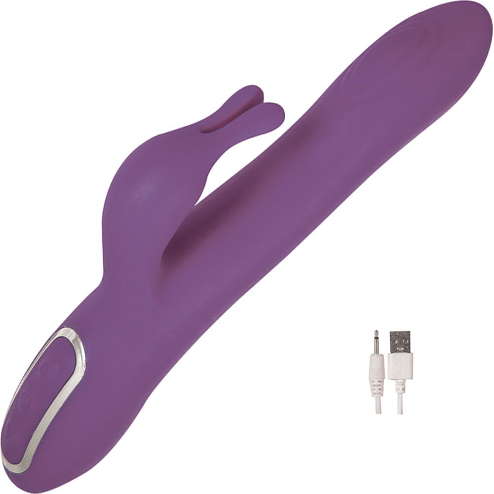 Devine Vibes Ultimate G-Spot Thumper Rechargeable Rabbit Vibrator, 9.25