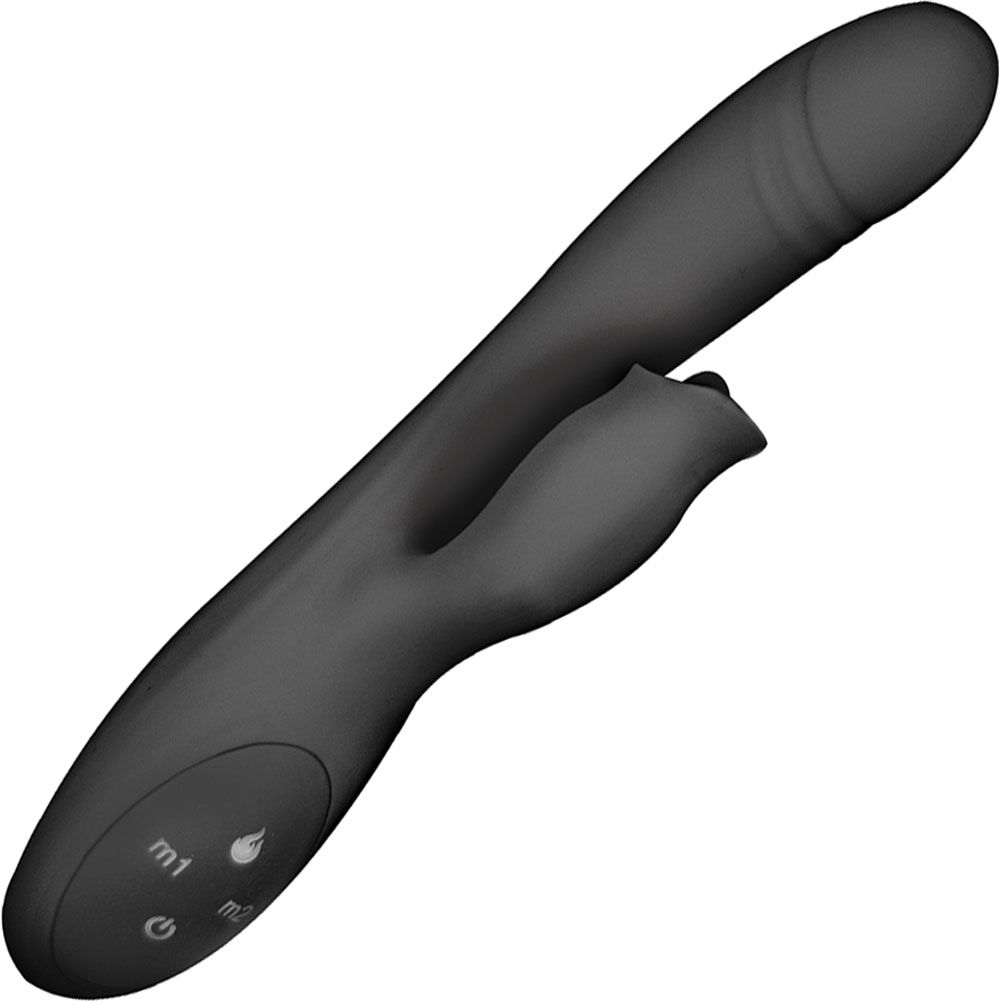 Devine Vibes Heat Up Clit Licker Vibrator, 8.25