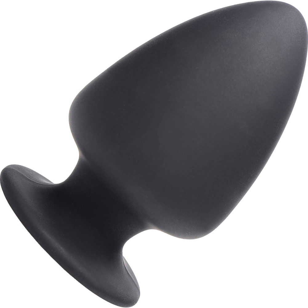 Squeeze It Squeezable Silicone Anal Plug, 3.5