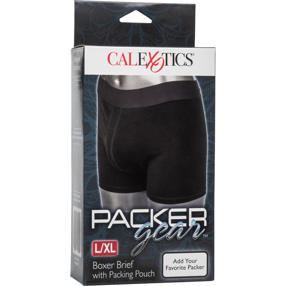  CalExotics Novelties Packer Gear Black Boxer Brief