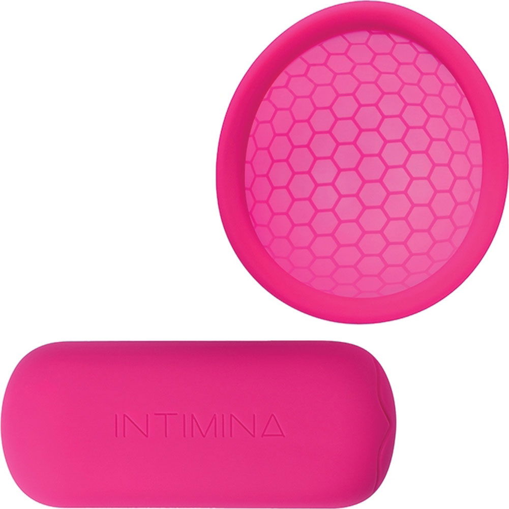 LELO Intimina Ziggy Cup Flat Fit Menstrual Cup, Fuchsia dearlady.us
