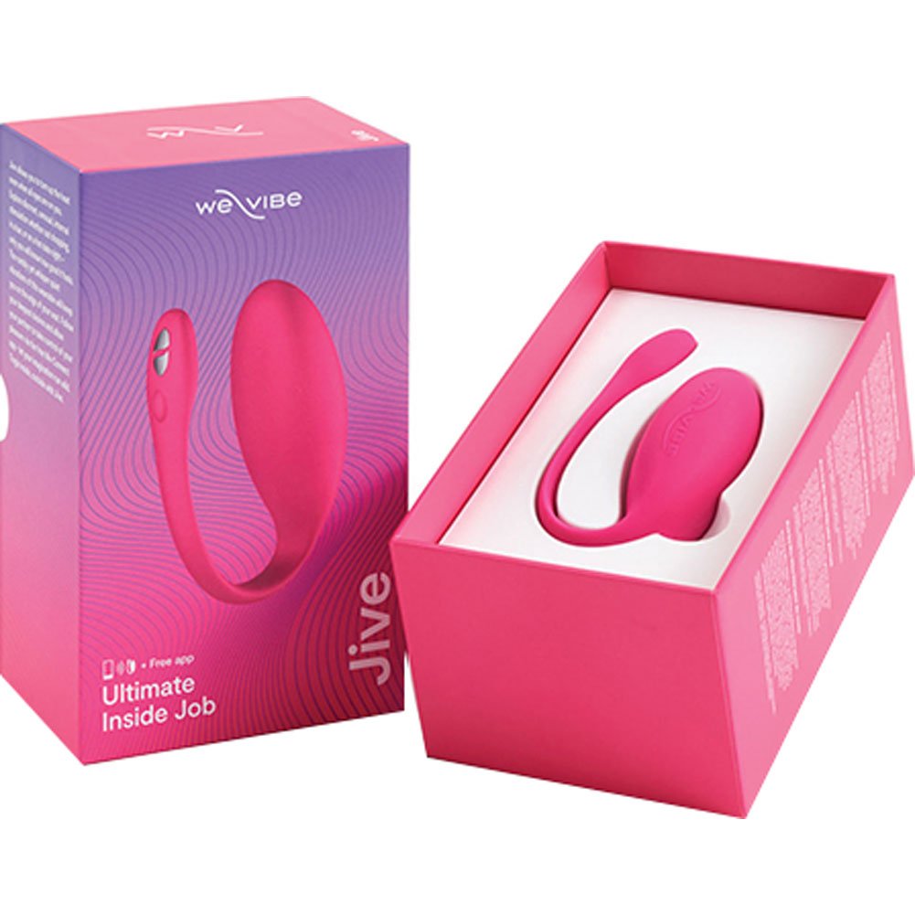 We Vibe Jive Smartphone App Controlled Rechargeable Wearable Vibrator Pink