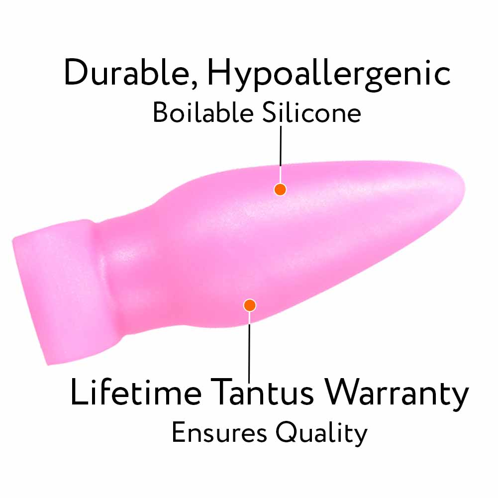 plug anal coração Tantus Twist Silicone Butt Plug main image 1