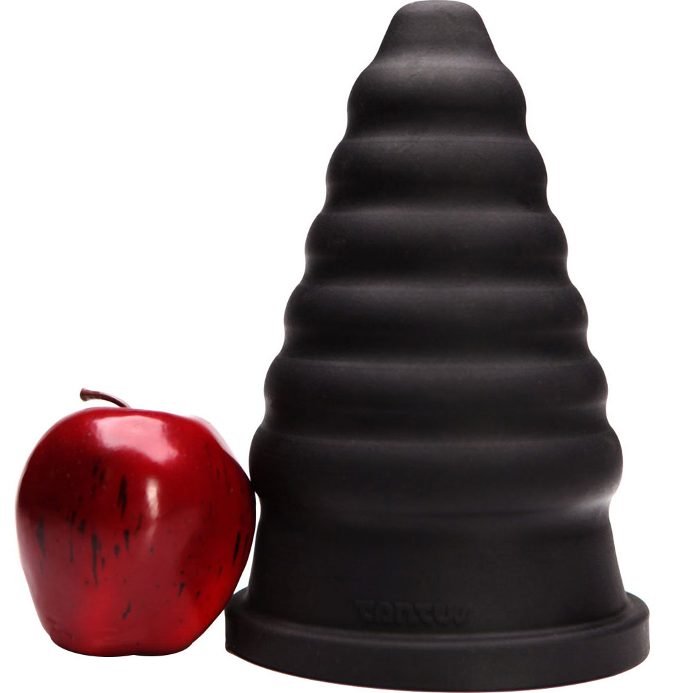 Tantus Cone Ripple Butt Plug, 7.9