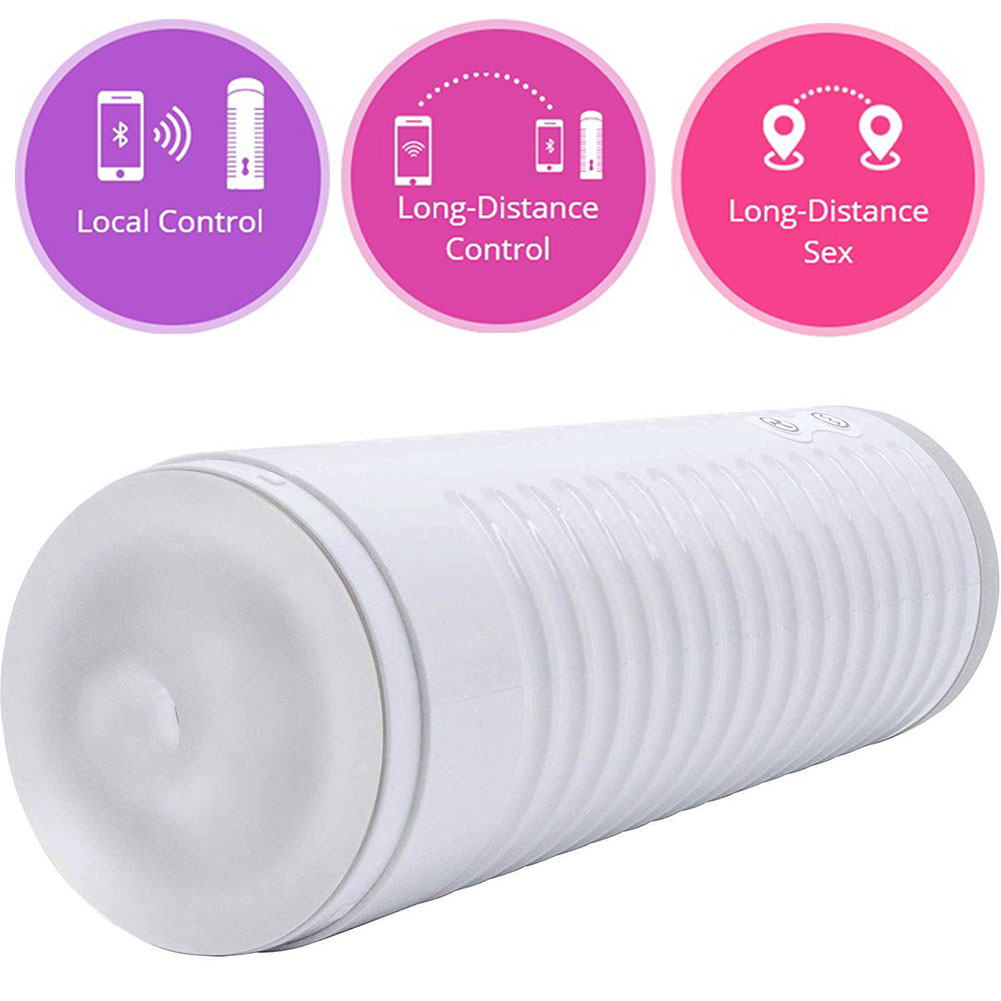 Lovense Max 2 App Controlled Vibrating Male Masturbator, Clear - dearlady.us Lovense Max 2 App Controlled Vibrating Male Masturbator, Clear - dearlady.us