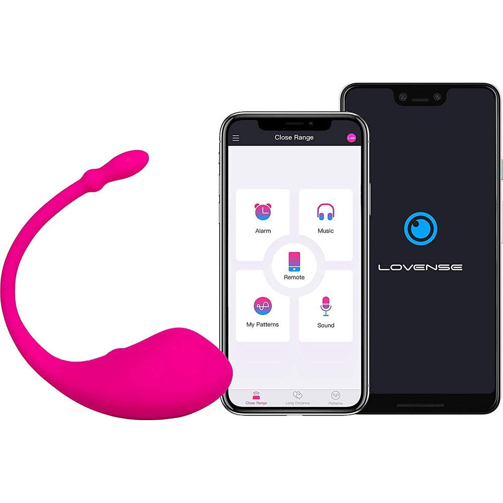 Lovense Lush App Controlled Bluetooth Egg Vibrator, 4.5