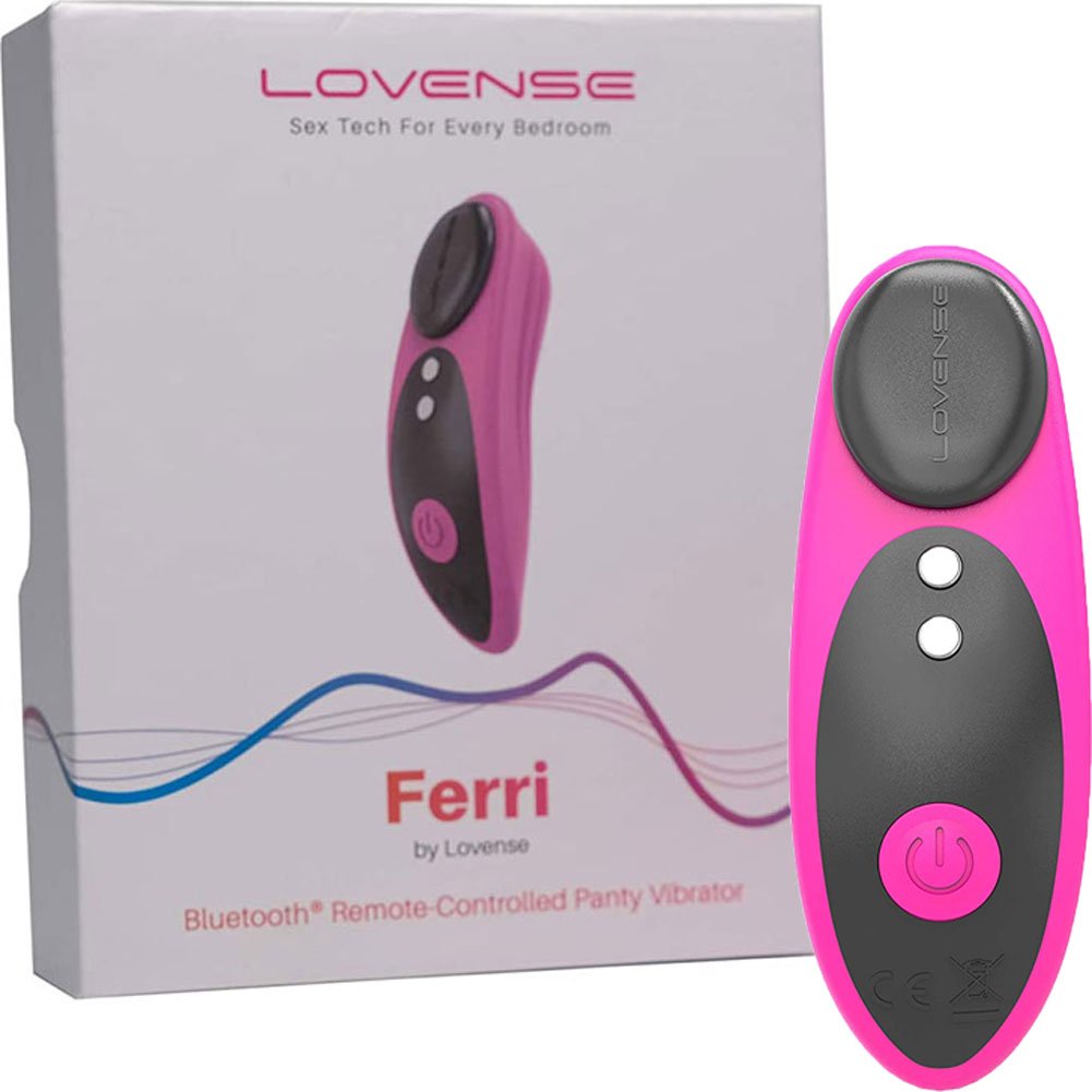 Lovense Ferri App Controlled Panty Vibrator, 3, Pink 