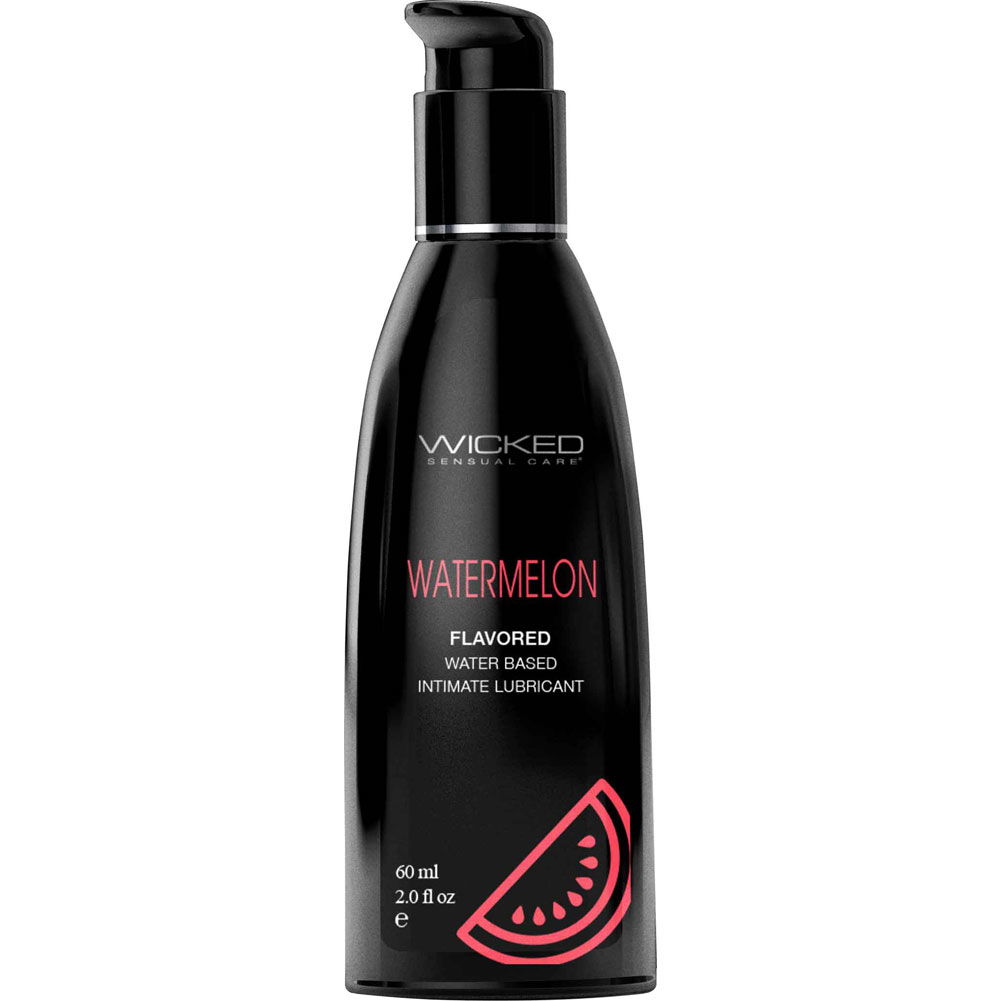 Wicked Aqua Flavored Water-Based Intimate Lubricant, 2 fl.oz (60 mL ...