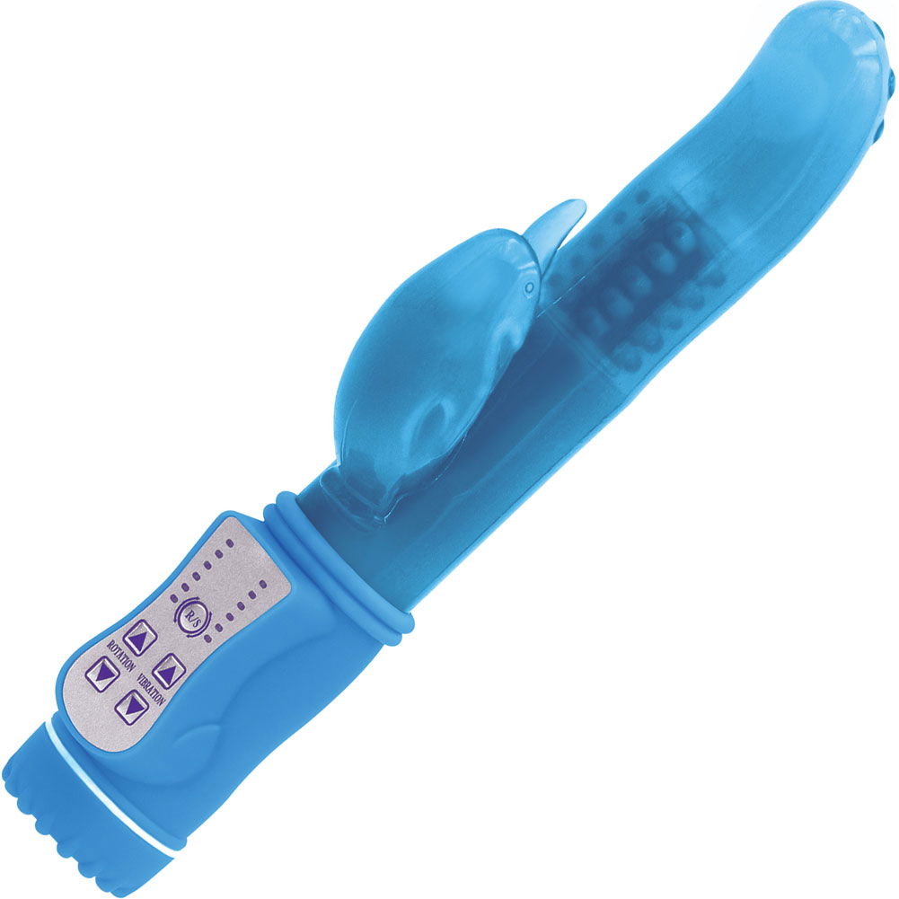 Firefly Jessica Rotating Dolphin Vibrator, 9.4