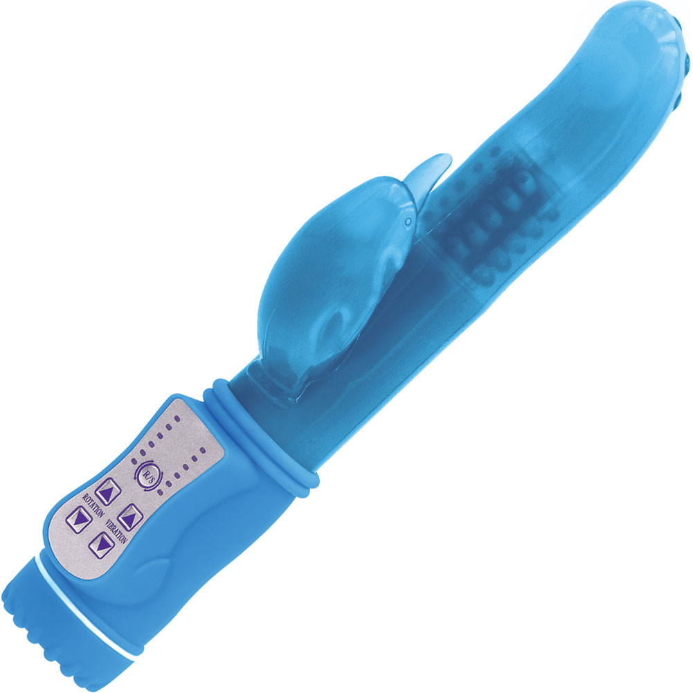 Firefly Jessica Rotating Dolphin Vibrator, 9.4", Blue - dearlady.us Firefly Jessica Rotating Dolphin Vibrator, 9.4", Blue - dearlady.us