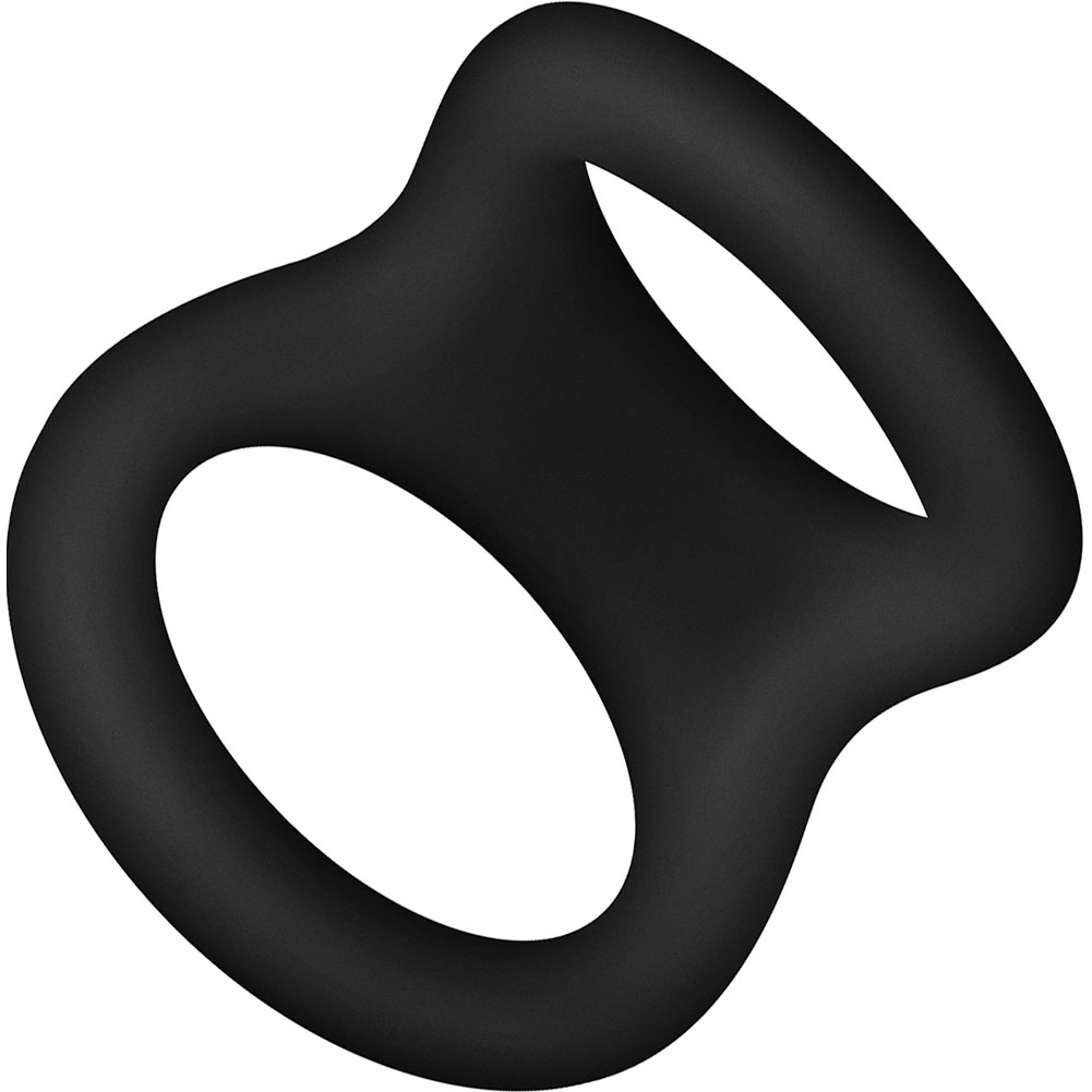 Forto F-48 Perineum Double C-ring - Black
