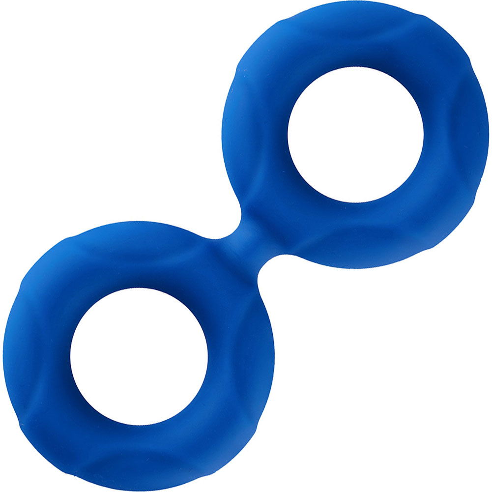 Forto F 81 Double Ring Liquid Silicone Large Blue 8258