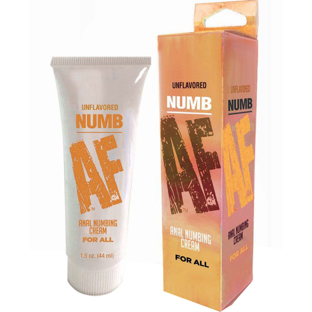 Numb AF Anal Desensitizer Gel, 1.5 fl.oz (44 mL), Unflavored - dearlady.us