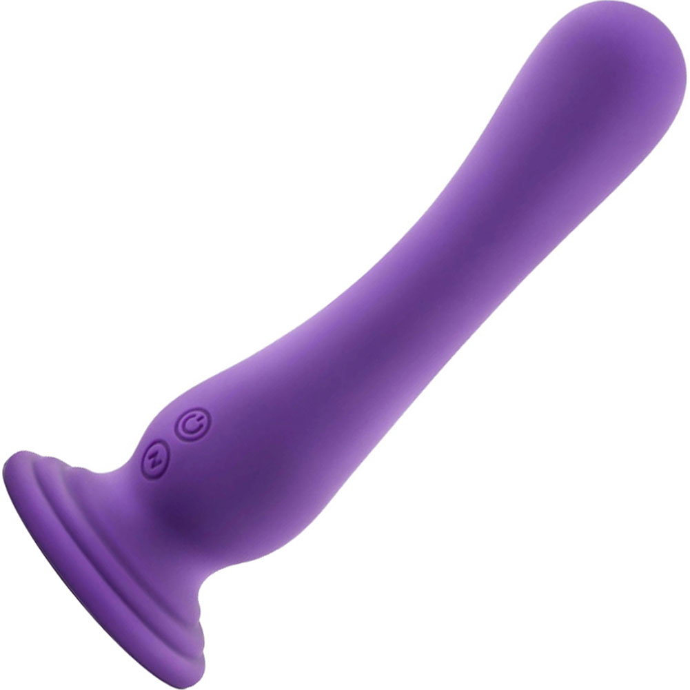 Impressions Ibiza G-Spot Vibrator with Suction Cup Base, 7.5", Plum -  dearlady.us