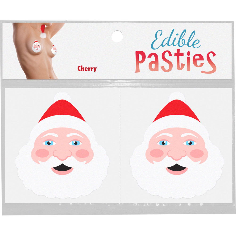 Edible Holiday Pasties, One Size, Santa Faces - dearlady.us