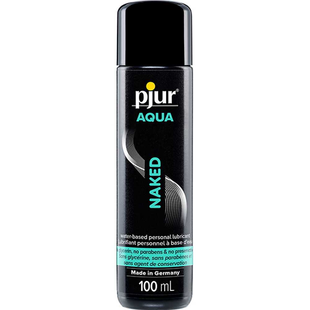 Pjur Aqua Naked Water Based Personal Lubricant 34 Floz 100 Ml 8387